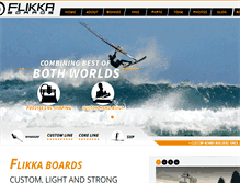 Tablet Screenshot of flikkaboards.com